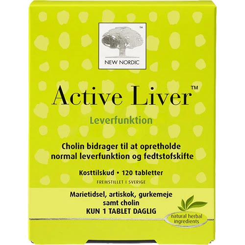 New Nordic Active Liver | 120 tabletter