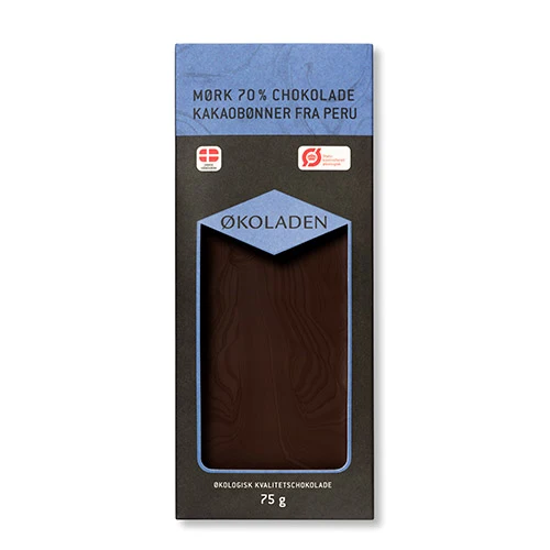 Økoladen Choklad Økologisk | Mörk 70%