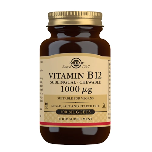 Solgar Vitamin B12 - 100 tuggtabletter | 100 tabletter