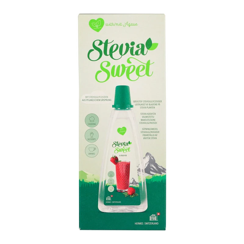 Hermasetas Stevia Sweet Flytande | 125 ml