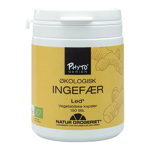 Natur-Drogeriet Ingefärakapslar Ekologisk | 150 Kapslar