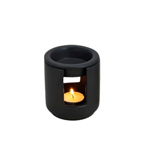 Fischer Pure Nature Duftlampe Clean Svart H: 10 Cm / B: 9 Cm
