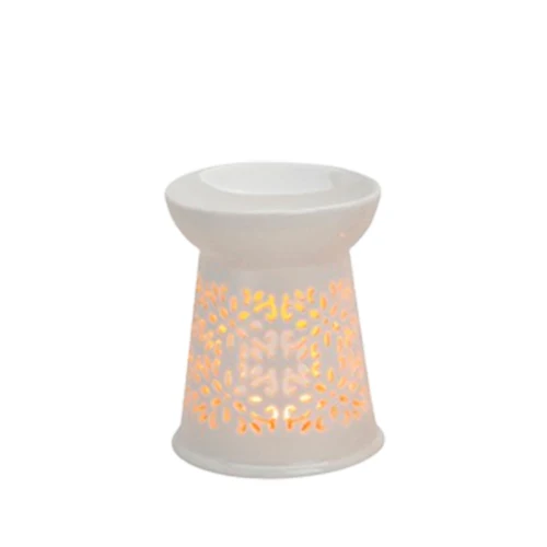 Fischer Pure Nature Doftlampa Blomma Vit H: 13 Cm / B: 10 Cm