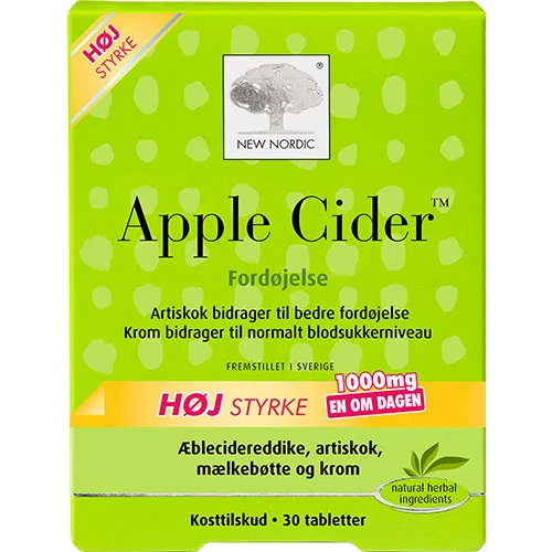 New Nordic Apple Cider | 30 tabletter