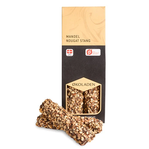 Økoladen Mandelnougat Barer | 75 g