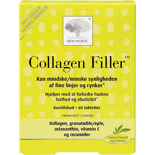 New Nordic Skin Care Collagen Filler | 60 tabletter