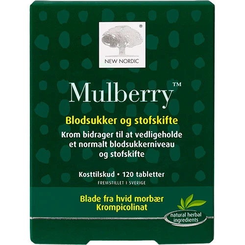 New Nordic Mulberry | 120 tabletter