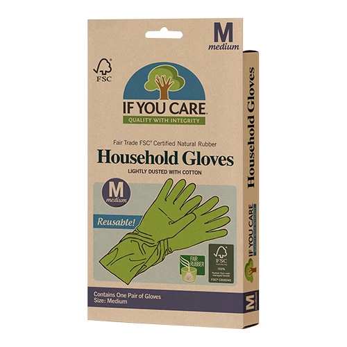 If you care Latexhandskar | Str. M