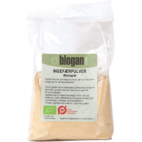 Biogan Ingefärapulver Ekologisk | 100 g