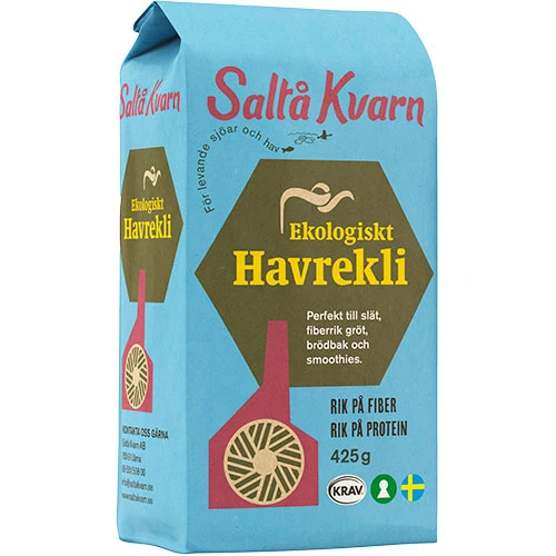 Saltå kvarn Havrekli - Ekologisk | 425 g