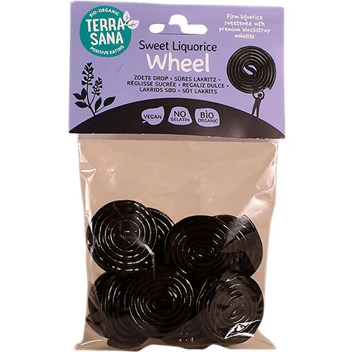 Terrasana Lakritsrullar Ekologisk | 100 g