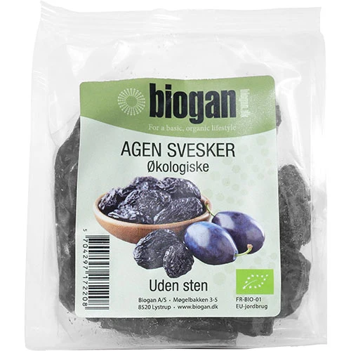 Biogan Plommon utan Kärnor Ekologisk | 500 g