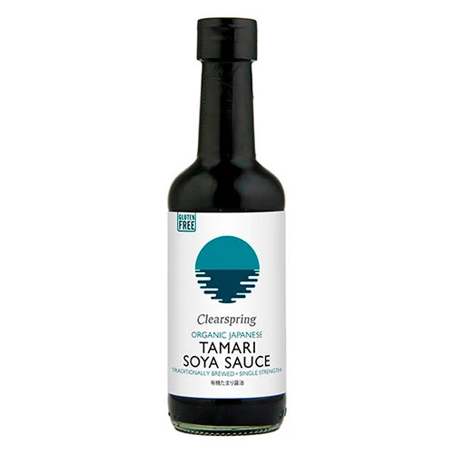 Clearspring Tamari Sojasås Enkel Single Strength Glutenfri Ekologisk | 250 ml