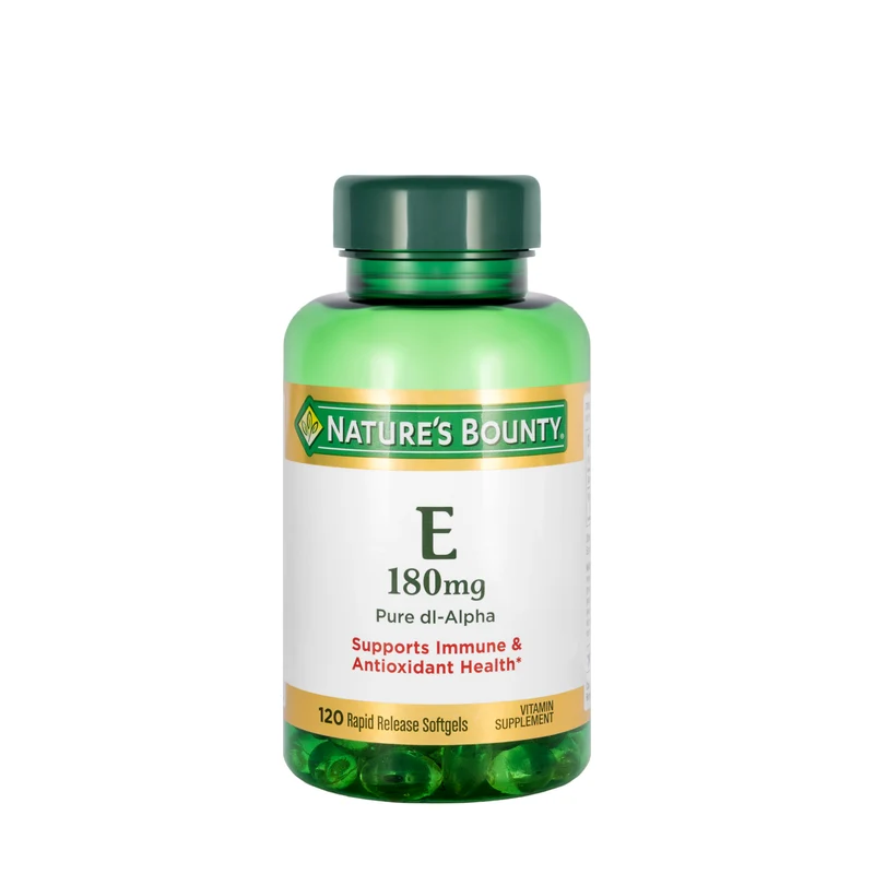 Nature's Bounty Vitamin E 180mg (400IU) 120 Softgels