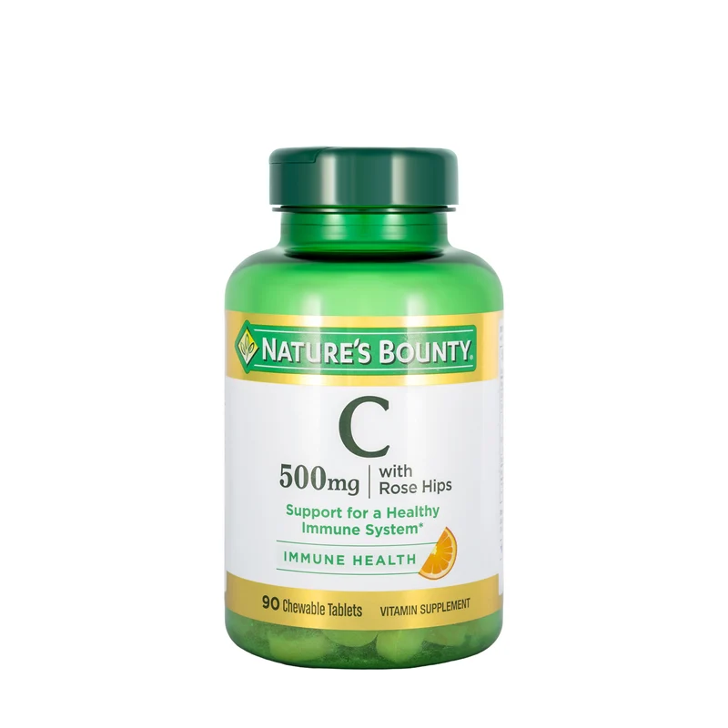Nature's Bounty Vitamin C 500mg 90 Chewable Tablet