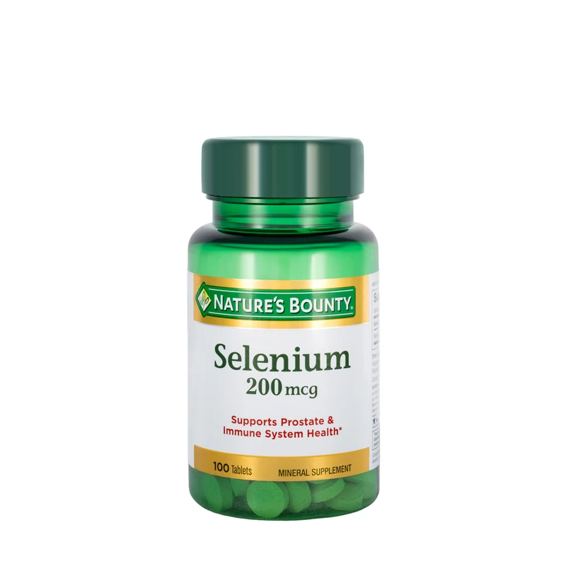 Nature's Bounty Selenium 200mcg 100 Tablets