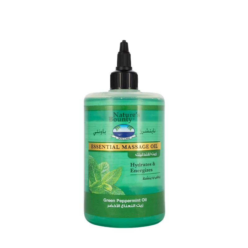 Natures Bounty Peppermint Massage Oil 300 ml