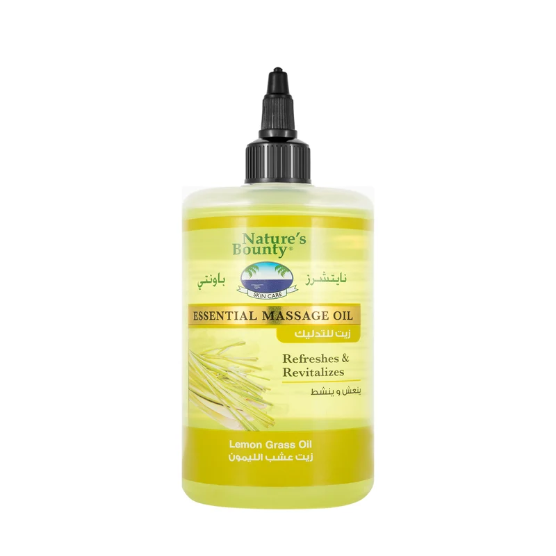 Natures Bounty Lemon Grass Massage Oil 300 ml