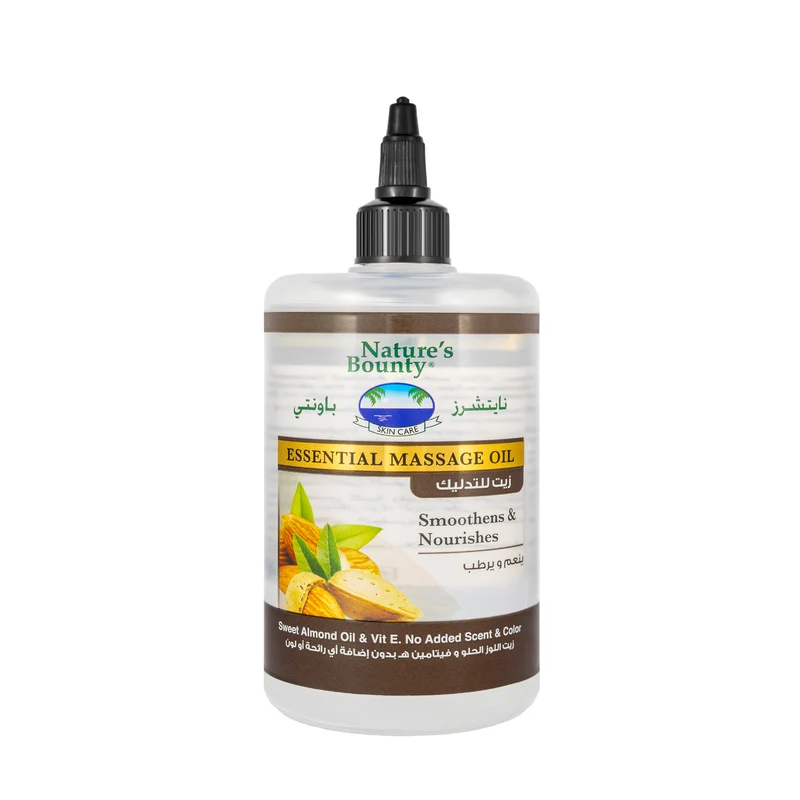 Natures Bounty Almond & Vitamin E Massage Oil 300 ml