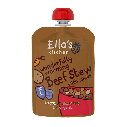 Ellas Kitchen Babymos 7 mån+ Beef Stew Ekologisk | 130 g