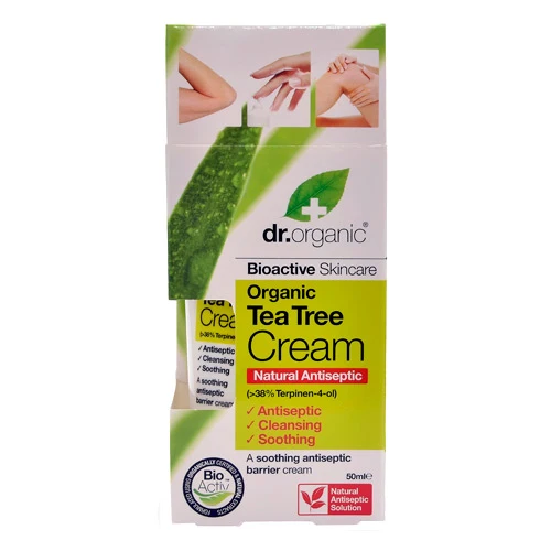 Dr. Organic Antiseptisk Kräm Tea Tree | 50 ml