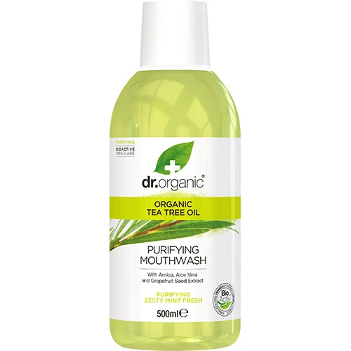 Dr. Organic Munskölj Tea Tree | 500 ml