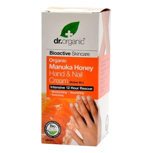 Dr. Organic Manuka Honey Hand And Nail Cream | 125 ml