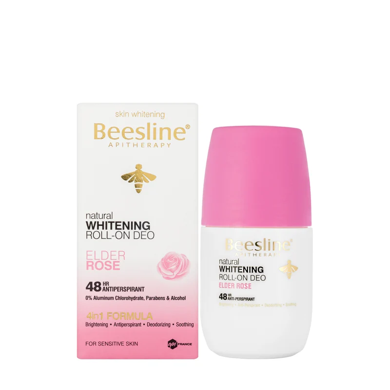 Beesline 48 Hours Whitening Roll On Deo Elder Rose 50 Ml
