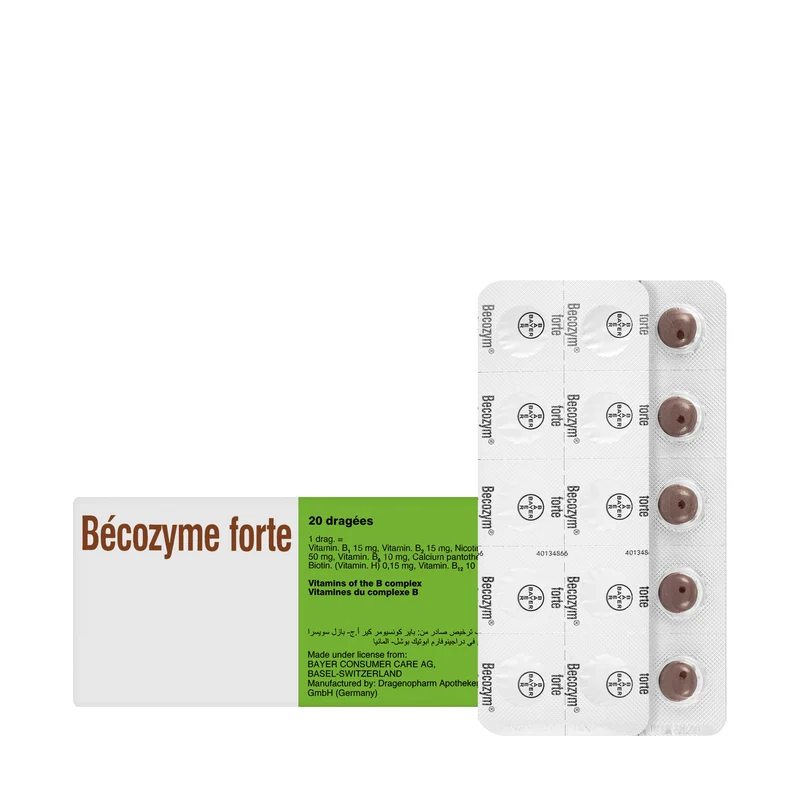 Becozyme Forte Dragees 20 Tablets