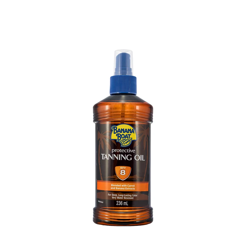 Banana Boat Spf 8 Tanning Oil 236Ml