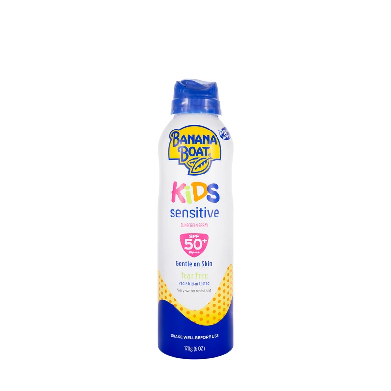 Banana Boat SPF 50+ Kids Sensitive Sunscreen Spray 170 Gm