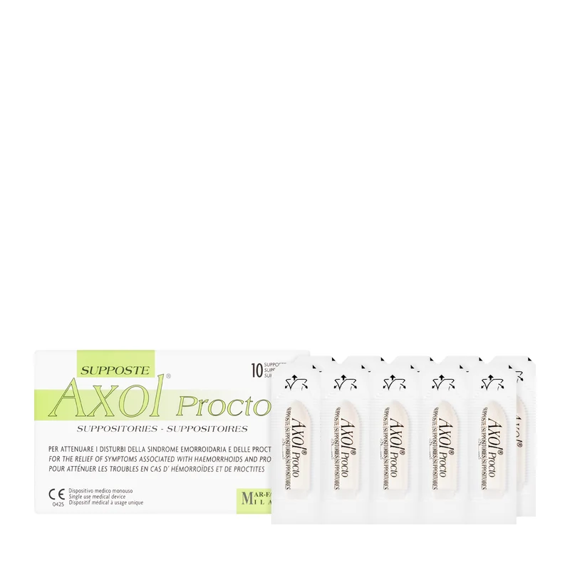 Axol Procto 10 Suppository