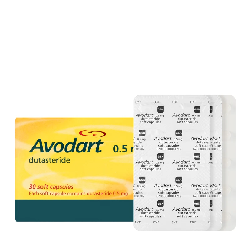 Avodart 0.5Mg 30 Capsules