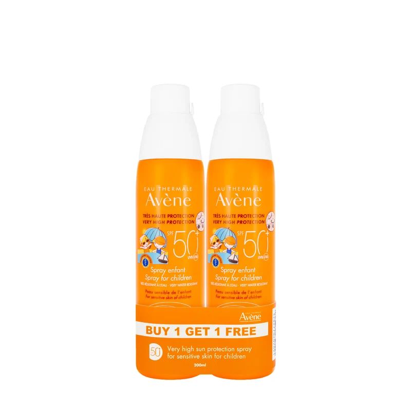 Avène Spf 50+ Very High Protection Spray Child 200 Ml 1+1 Offer Pack