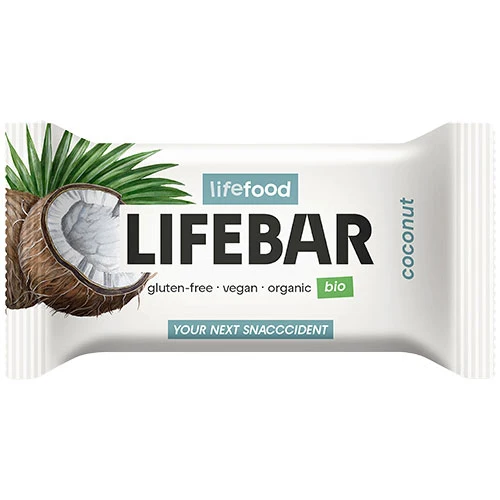 Lifefood LifeBar Mini Ekologisk Glutenfri | Coconut