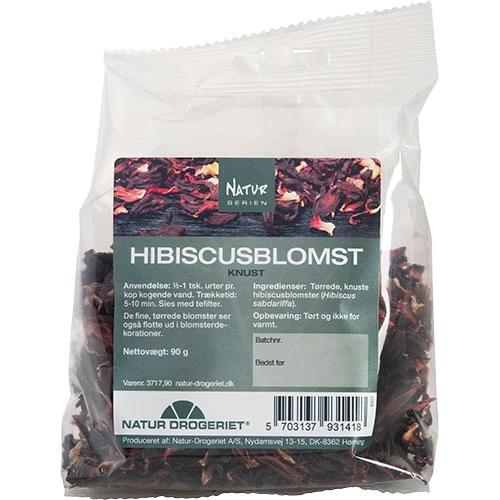 Natur-Drogeriet Hibiskus Blomma Krossad | 90 g