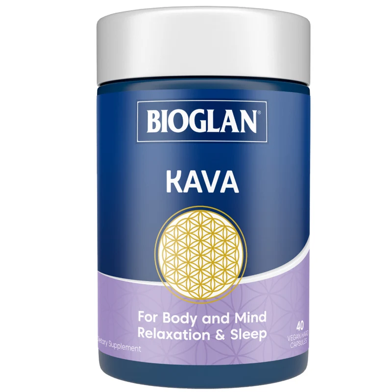 Bioglan Kava 40 Capsules