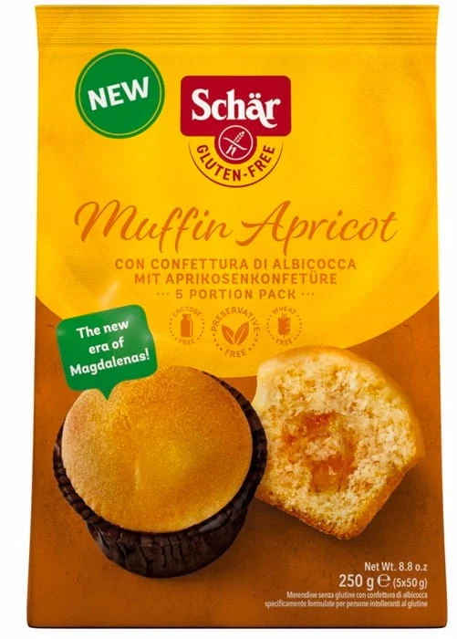 Aprikosen-Muffin - Aprikosen-Muffins GLOSS. 250 g