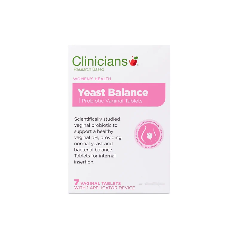 Clinicians Yeast Balance Vaginal Tablets 7s
