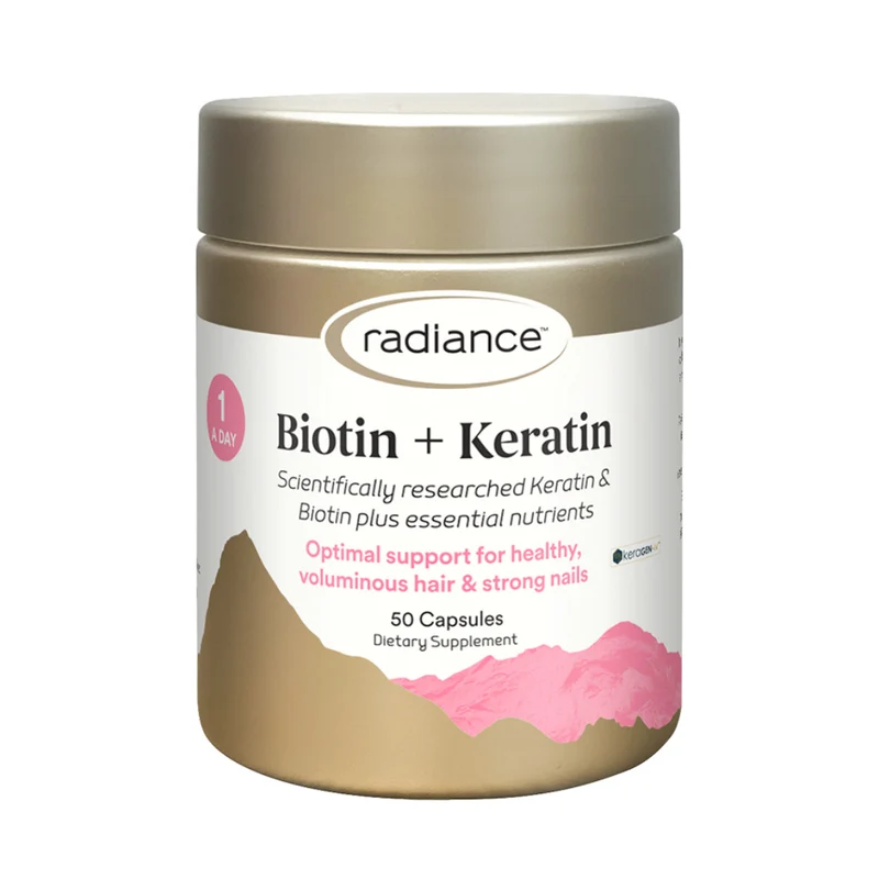 Radiance Biotin + Keratin Capsules 50