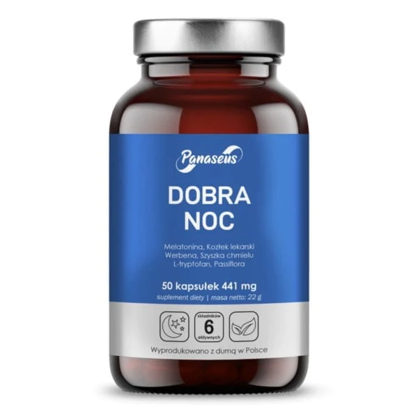 Panaseus Gute Nacht 50 k Melatonin Baldrian