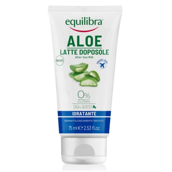 Equilibra After Sun Lotion spendet Feuchtigkeit und beruhigt 75 ml