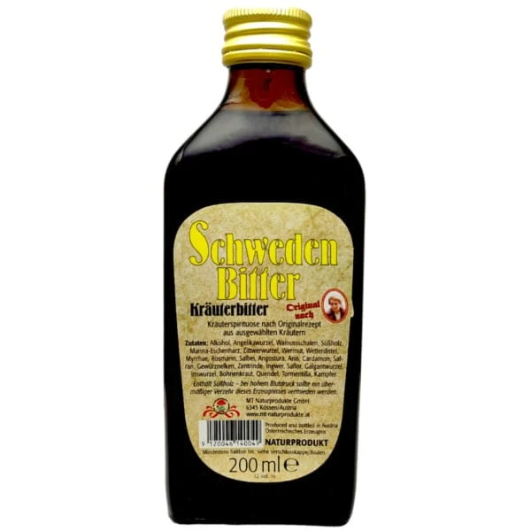 Natura Schwedenkräuter mit Alkohol 200 ml