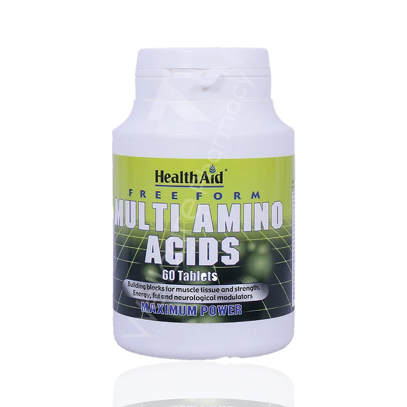 Health Aid Multi Amino Acids Tablets 60'S