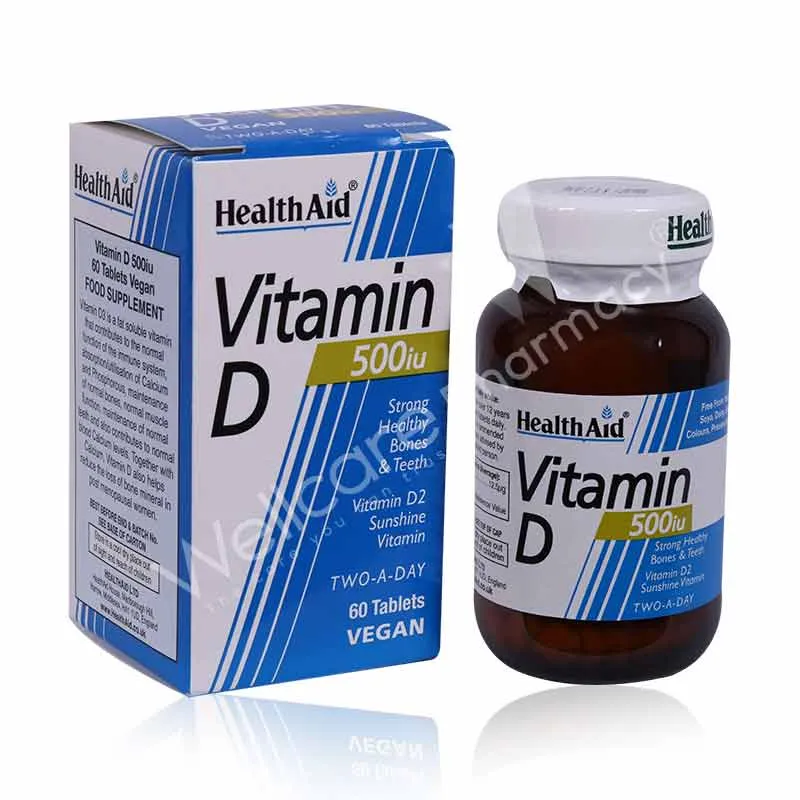 H-Aid Vitamin D 500iu 60'S