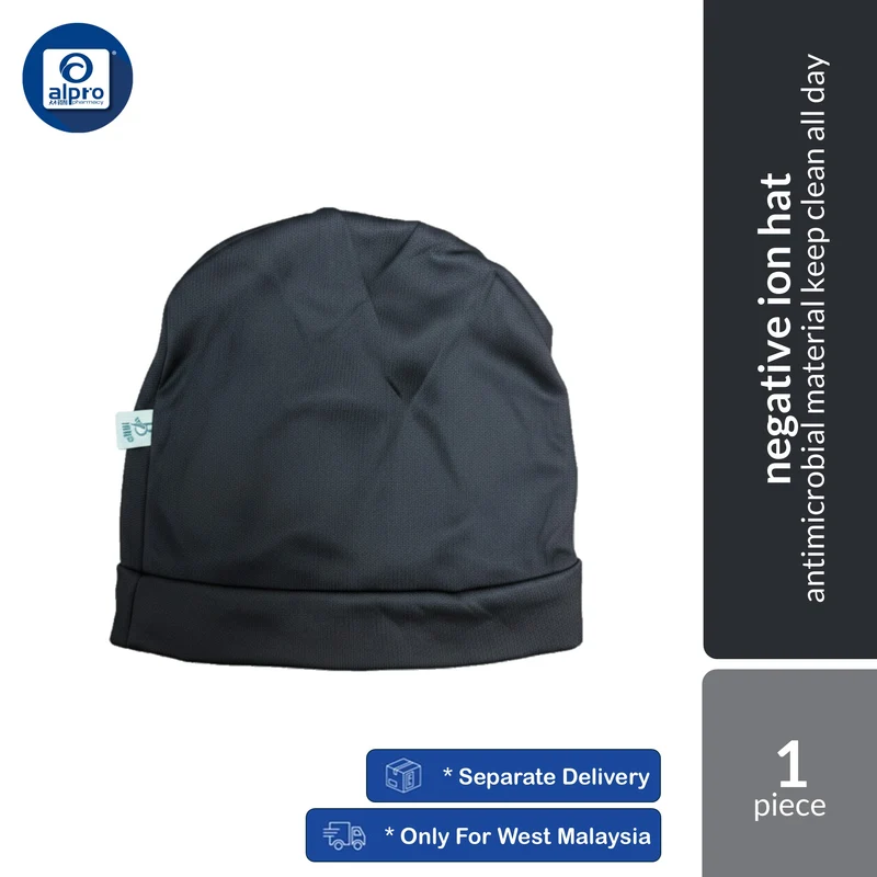 BION Negative Ion 3-in-1 Hat | Convertible Beanie, Eye Mask & Scarf