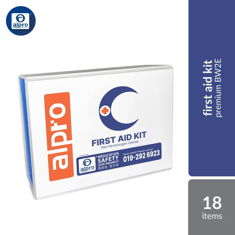 Alpro First Aid Kit Equipped PVC Premium BW2E
