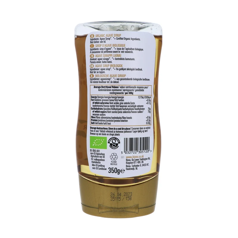 Agavesirap, 250 ml