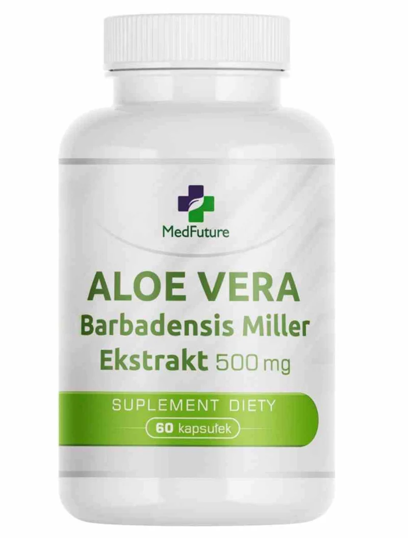 MedFuture Aloe Vera Extrakt 500mg 60 Kapseln