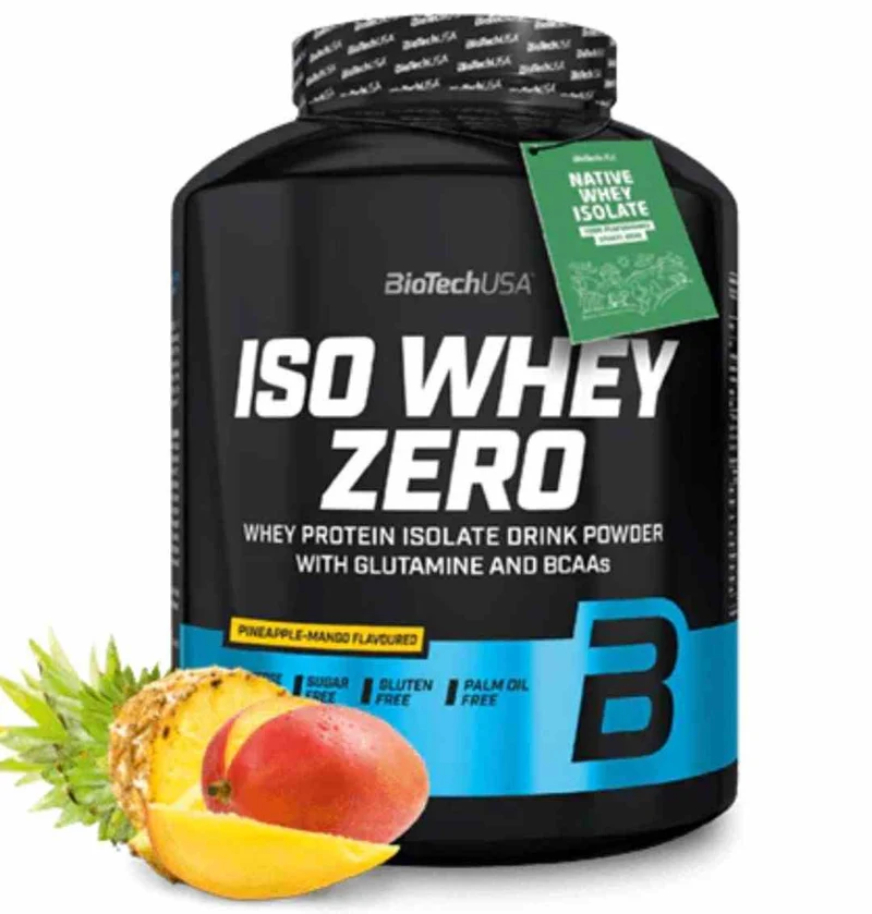BioTech USA Iso-Molke 2270g laktosefrei Ananas-Mango-Geschmack
